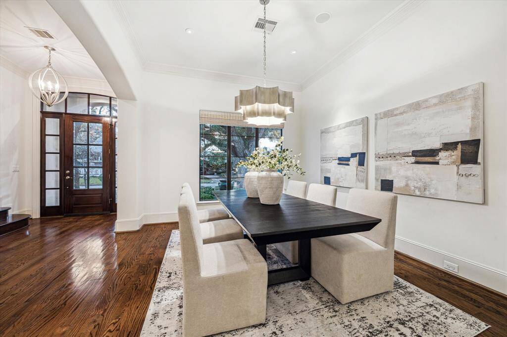 This dining room offers the perfect setting to create lasting memories with loved ones.