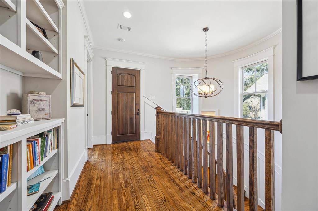 Upstairs hallway.