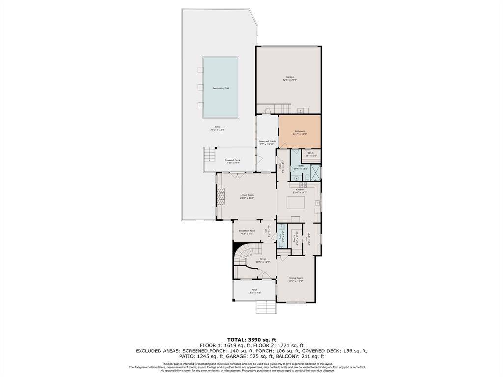 First floor floorplan.