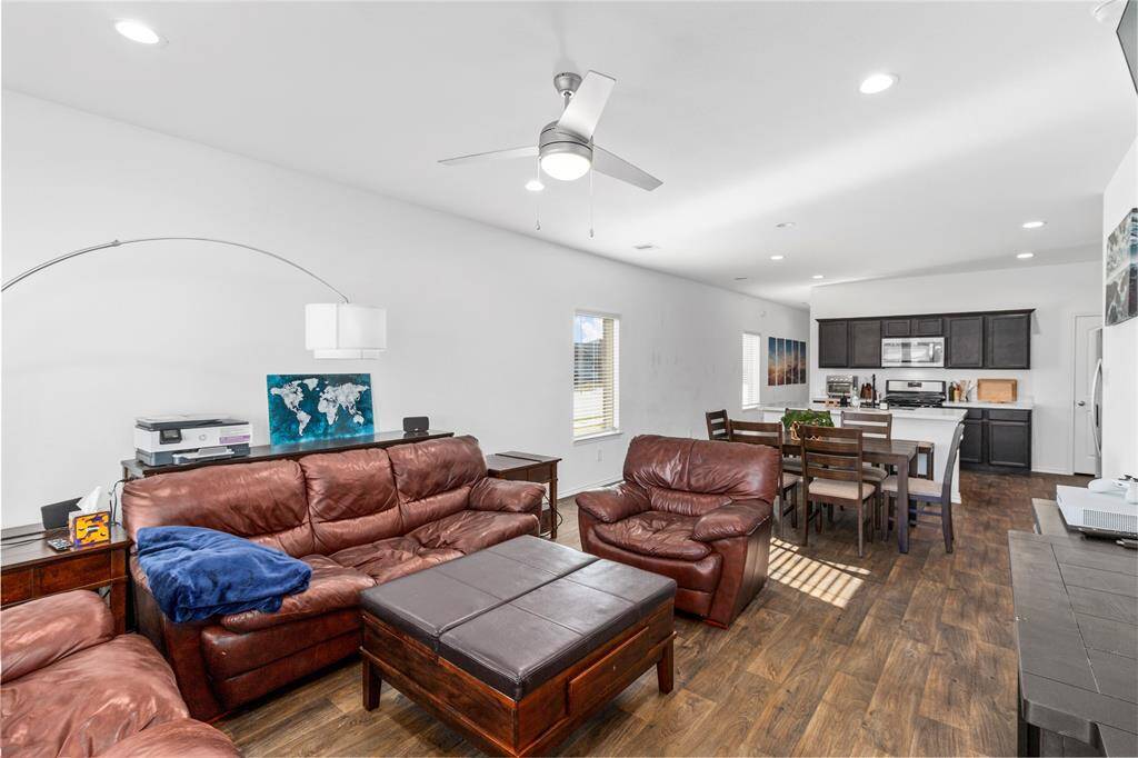 Plenty of room for friends and family to gather.