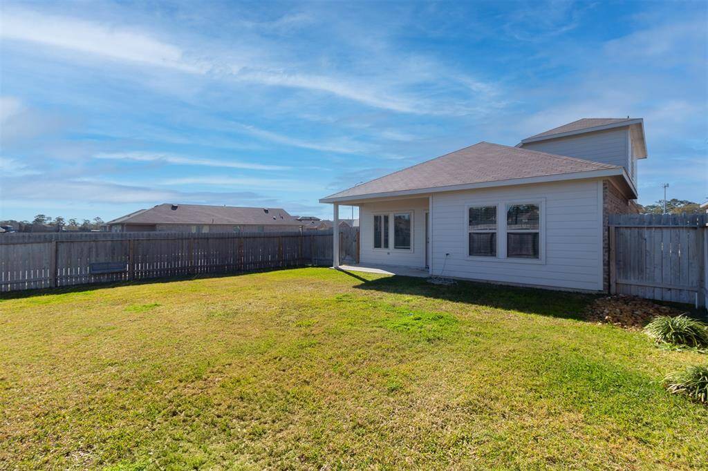 More than enough room for pets, kids, or back yard entertaining.