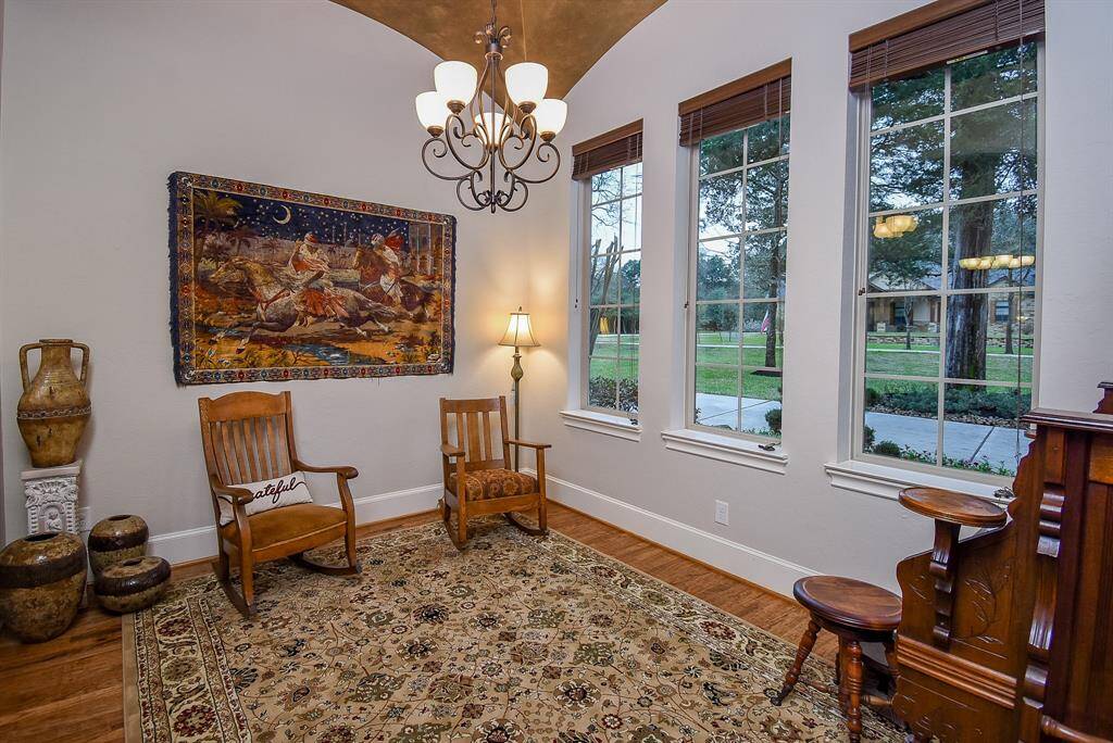 This room, just off the foyer, could be used a variety of ways.