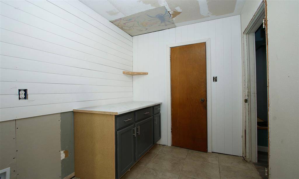 Additional counter space.