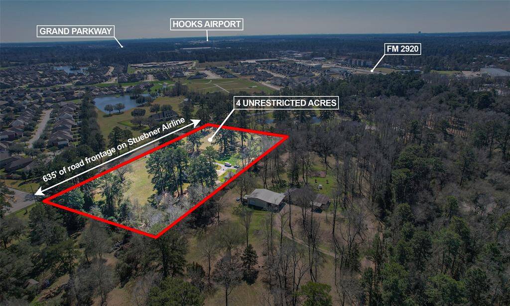 Situated minutes from downtown Tomball.