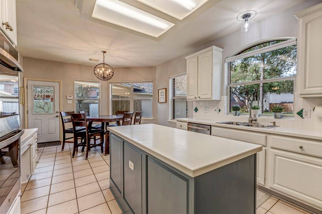 Corian counters shine and provide great durability.