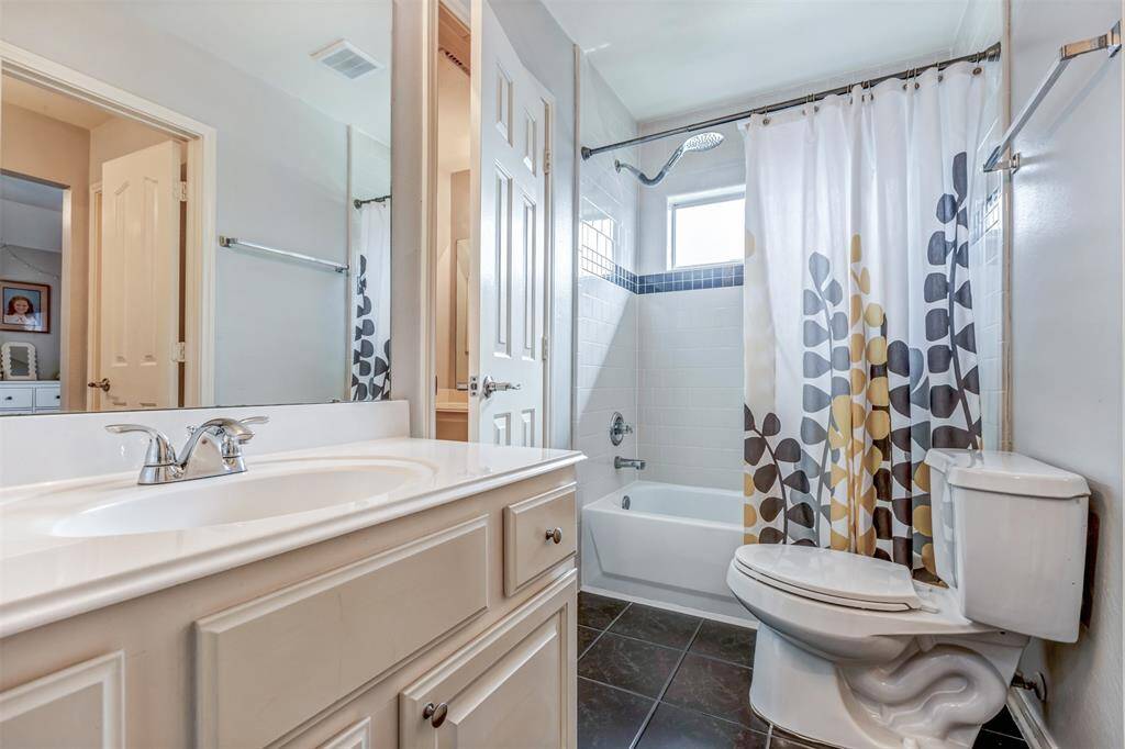 The 3rd full bath follows suit. Clean, crisp, and bright.
