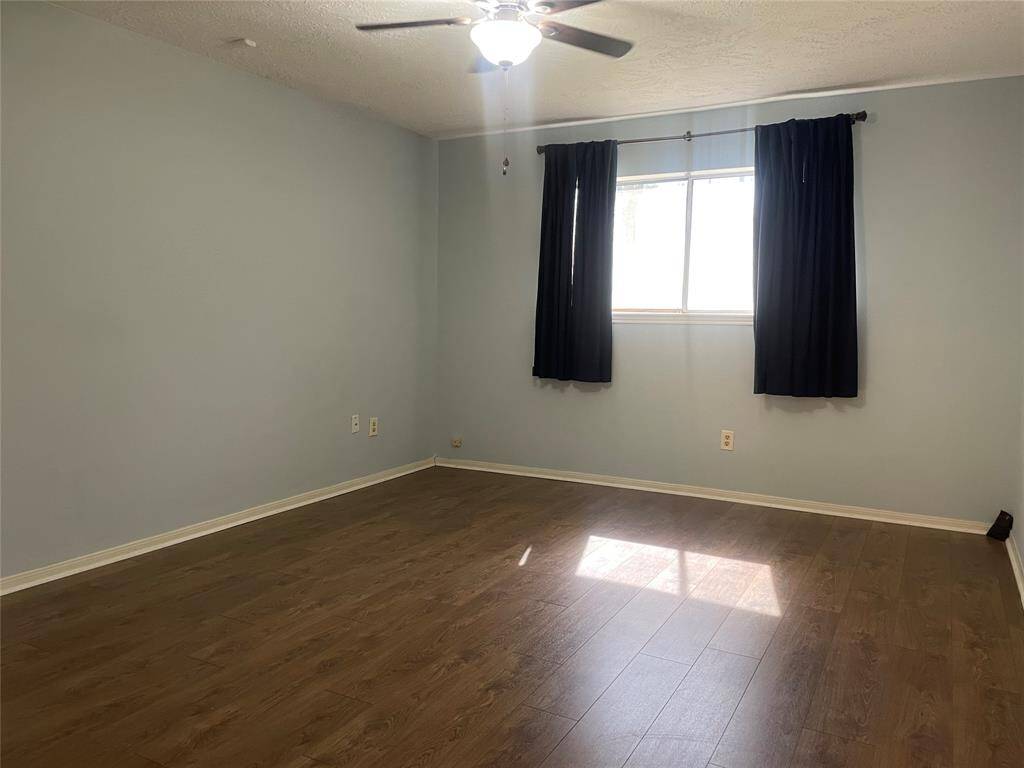 The kitchen is located at the front of the home