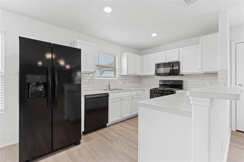 Countertops are contemporary
