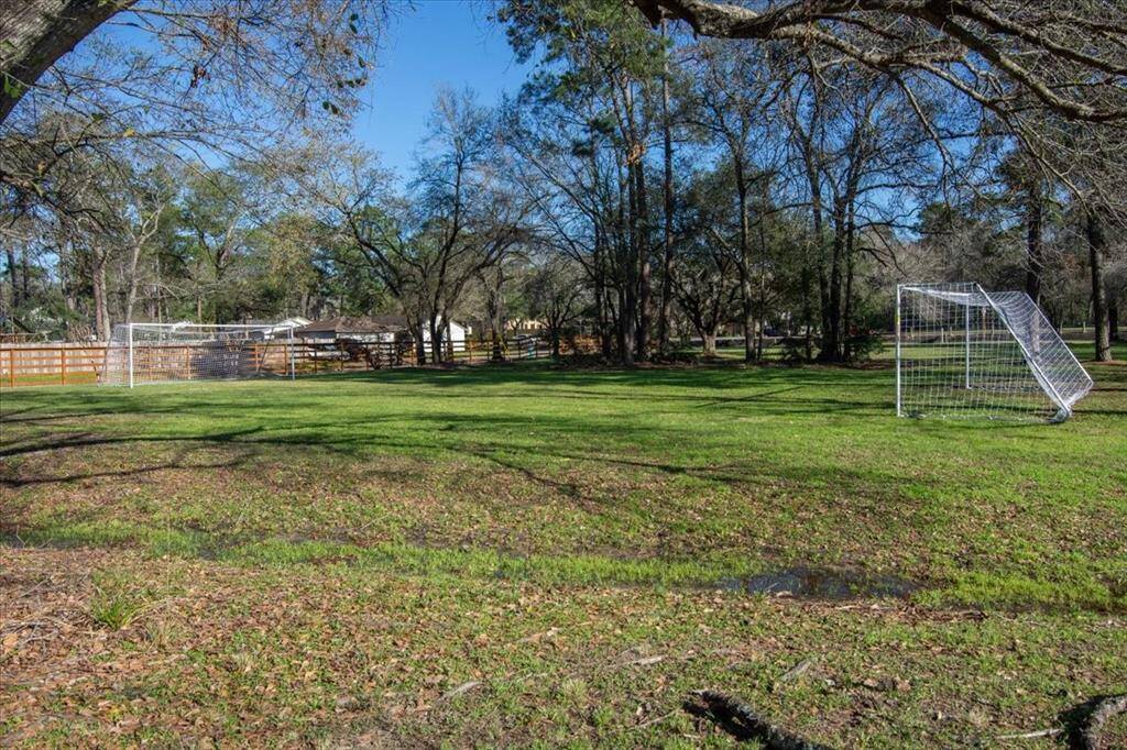 Community amenities. Soccer field.