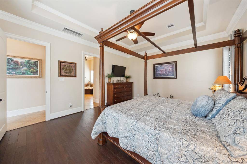Here is another angle of primary bedroom.