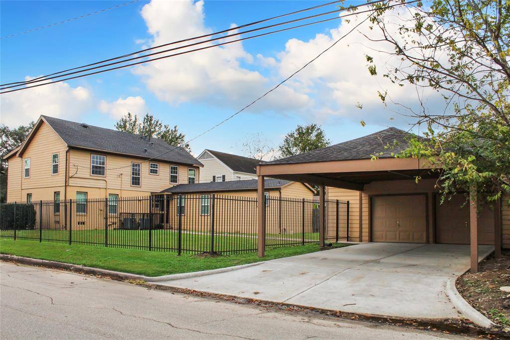 Expansive, fenced backyard for privacy and leisure.