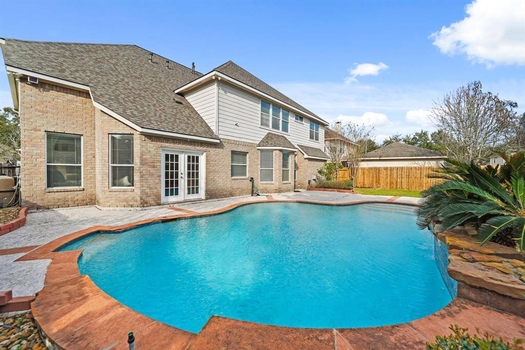 The pool will provide endless hours of relief from the summer Texas heat and can almost be used year round!
