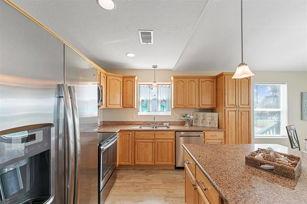 All Stainless appliances.
