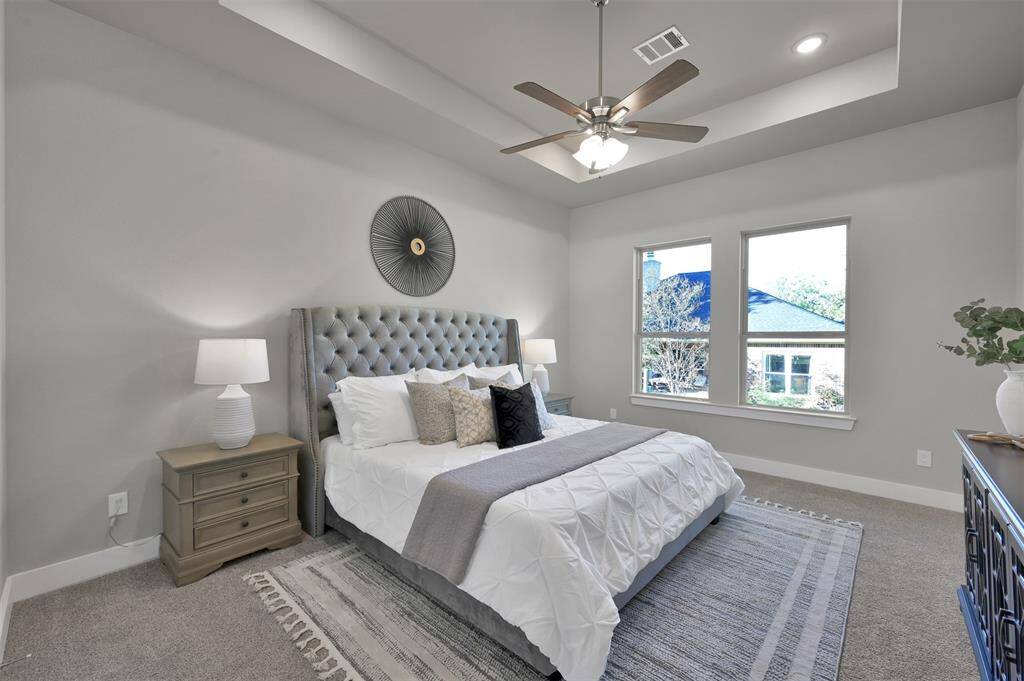Home pictured as previously staged