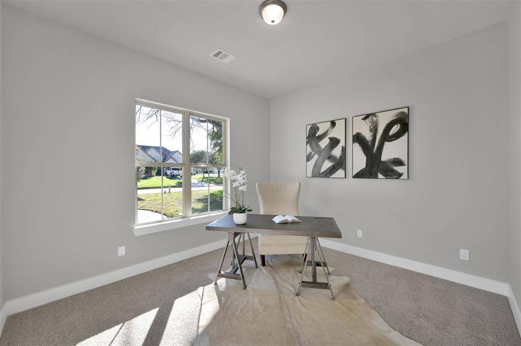 Home pictured as previously staged