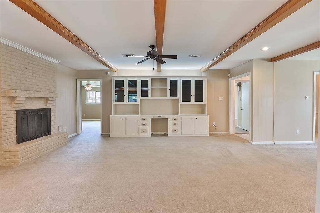 This is another view of your living/den areas as seen from the kitchen.  Also this area flows welk and is great for entertaining!
