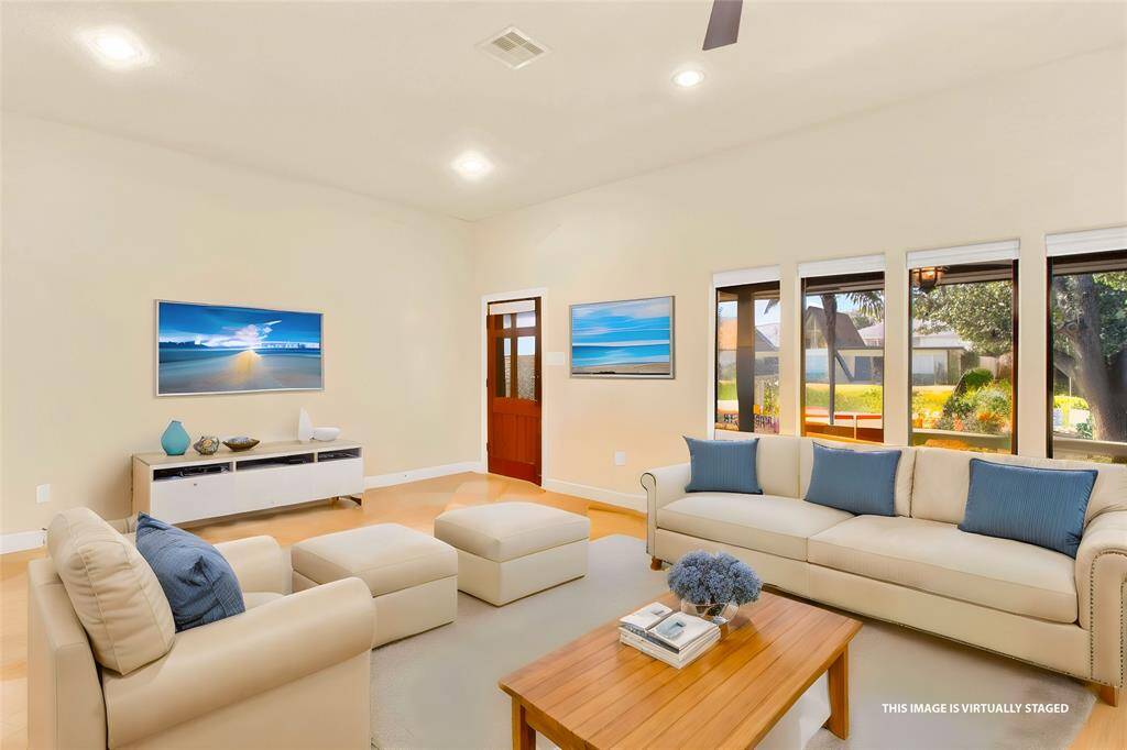 Living Space Staged So Many Furniture Configurations Are Possible Here!