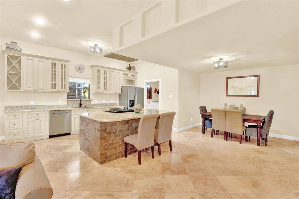 Looking Toward The Updated Kitchen