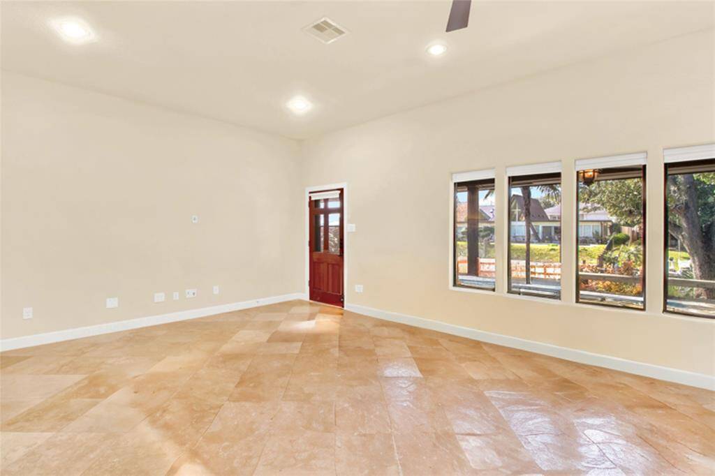 Living Space Without Furniture