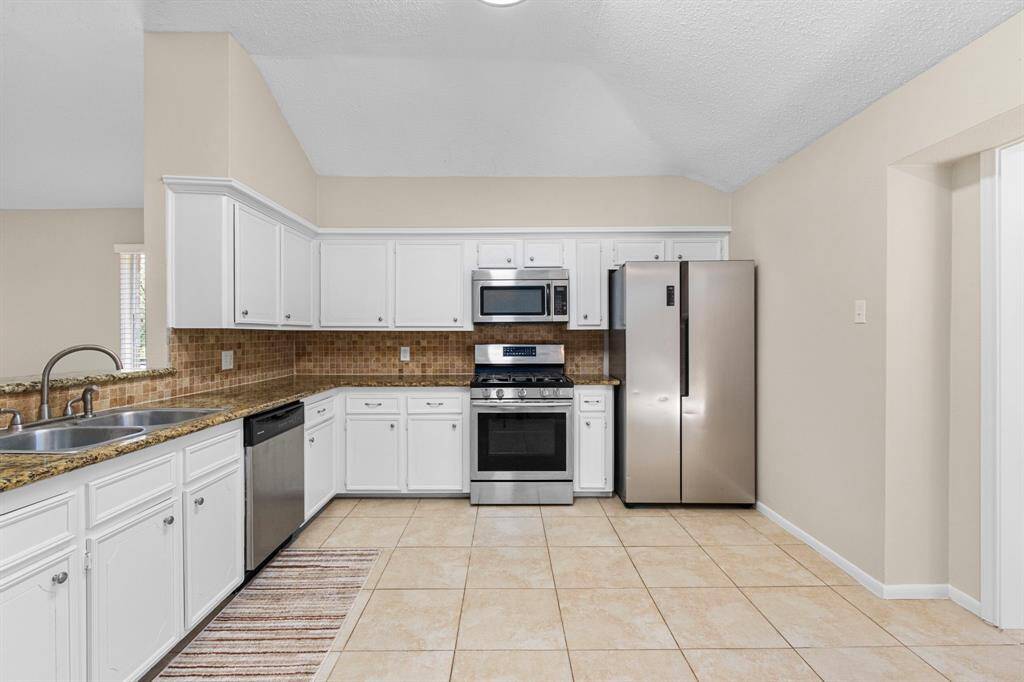 Open Kitchen with Refrigerator