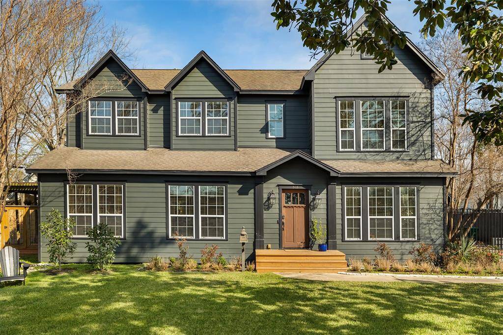 Recently painted exterior in an attractive, modern color