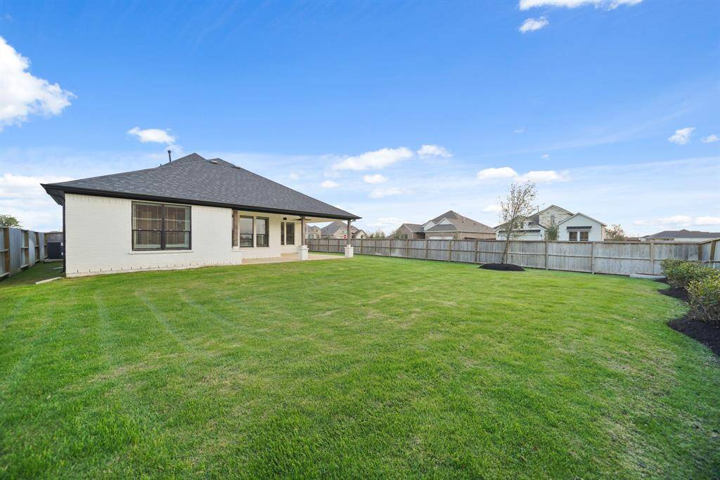 Plenty of room to create your own backyard oasis of your dreams.