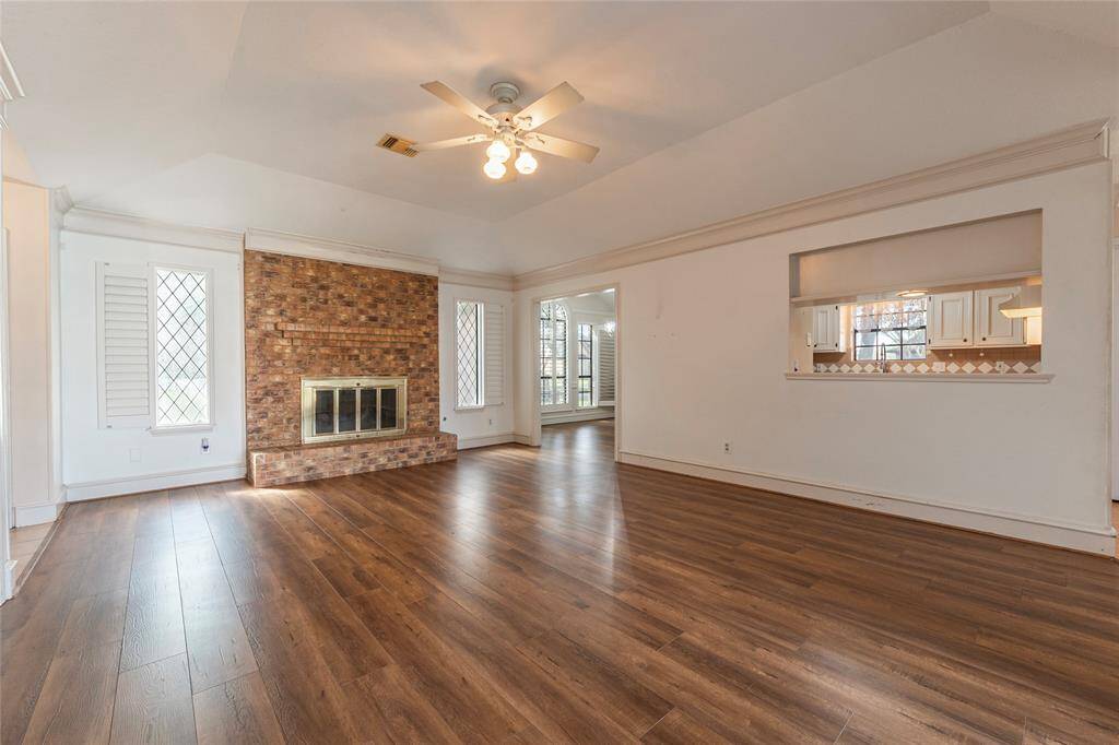 Living Room with Fireplace