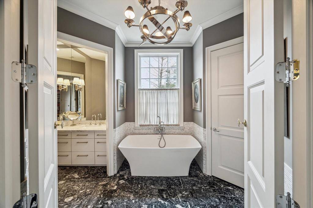 Second full bathroom up with lovely finishes.