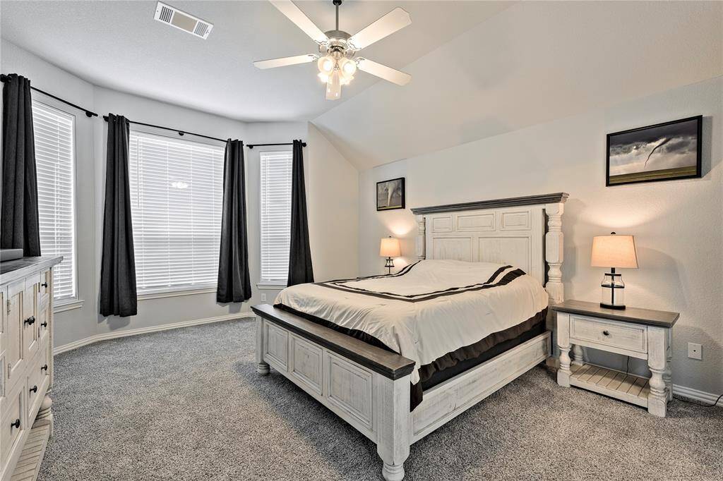 Primary Suite with high ceilings