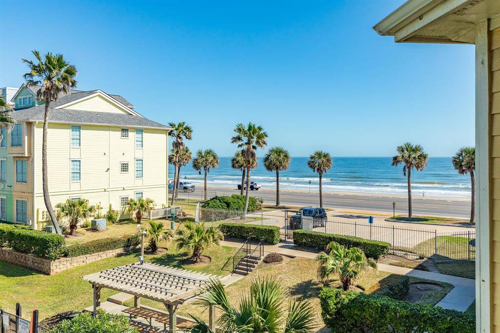 Beach view from your balcony. Sand & waves just steps away.