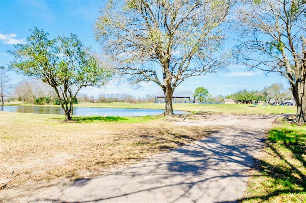 The golf course has 27 holes and has many cart paths!
