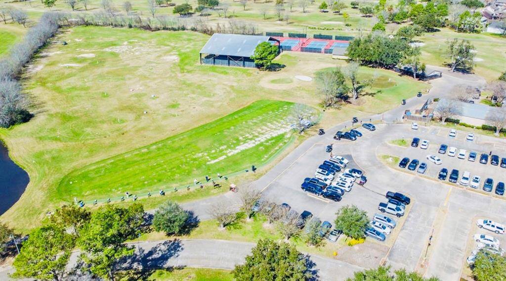 Aerial photo of the driving range and tennis courts! Photo enhanced. Copyrighted. (C)