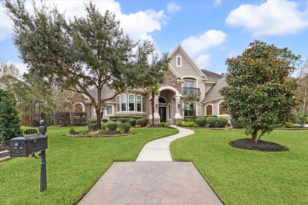 This elegant home features 5 bedrooms, the primary and secondary bedrooms are on the first floor. Three bedrooms are on the second floor, all bedrooms have ensuite bathrooms and walk-in closets.
