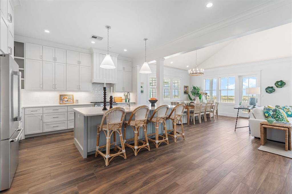 Additional view of kitchen. Kitchen features a seperate walk-in pantry.
