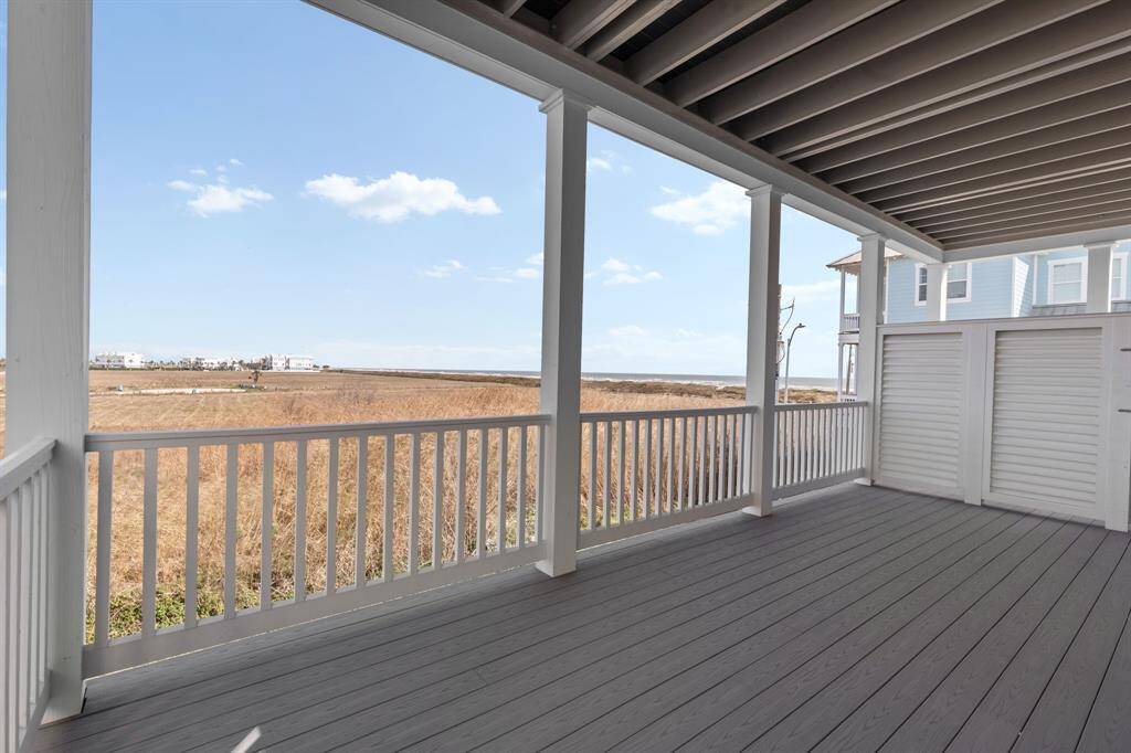 Private porch off Primary Suite.