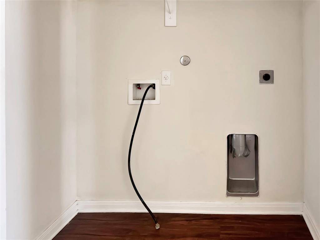 laundry area