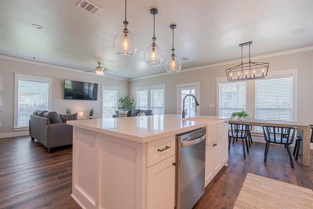 Open concept is perfect for entertaining