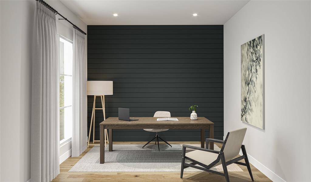 Representative rendering of the study at 1249 Lamonte