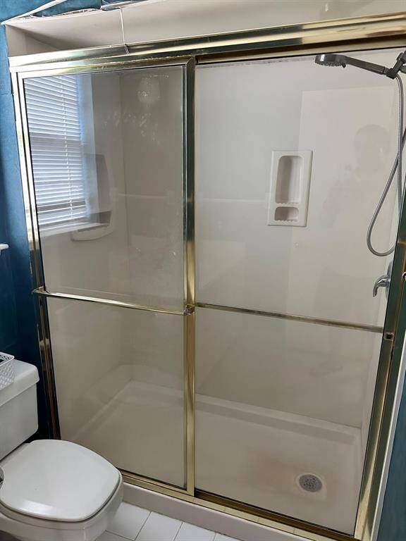 Master bath with standing shower