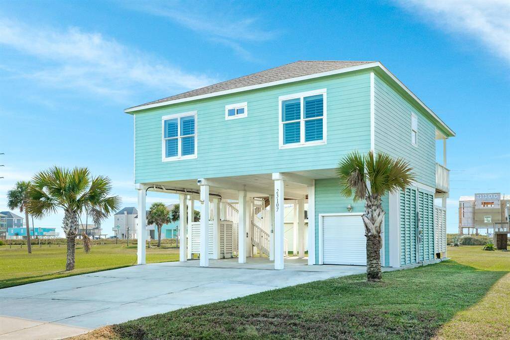 This turnkey beach house was built in 2017.
