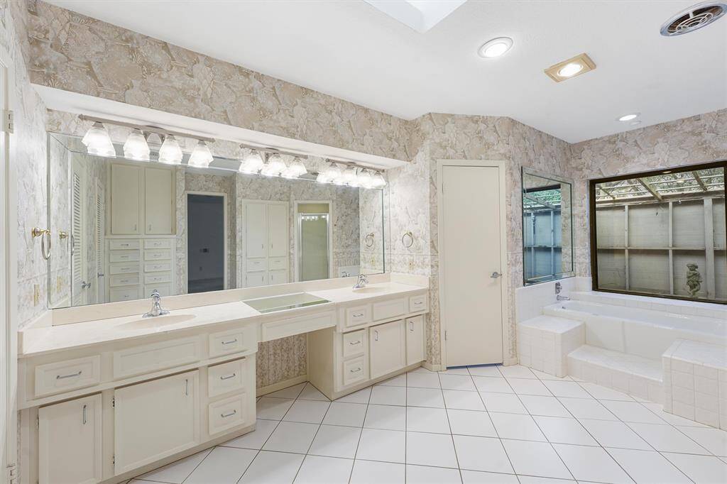 Master bathroom