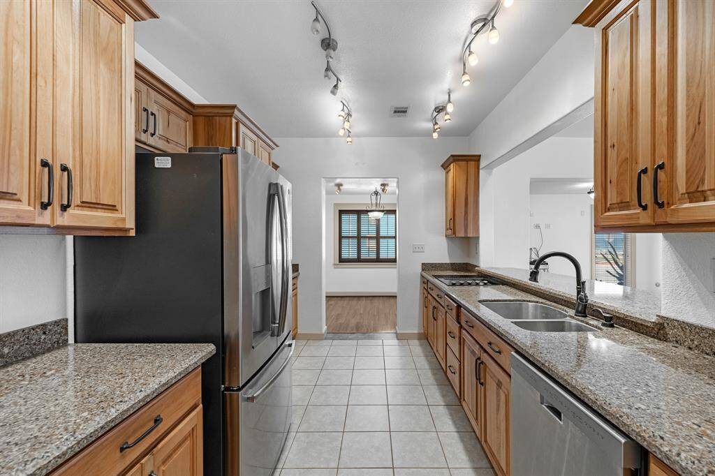 Pass thru Kitchen to Dining