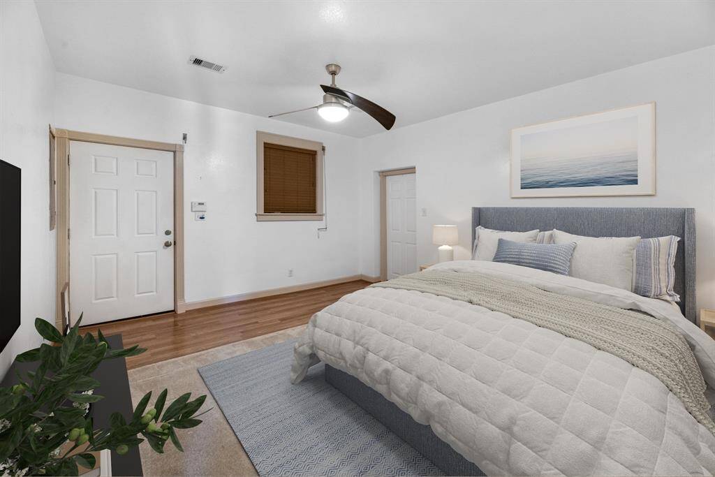 Primary Bedroom Virtual Staged