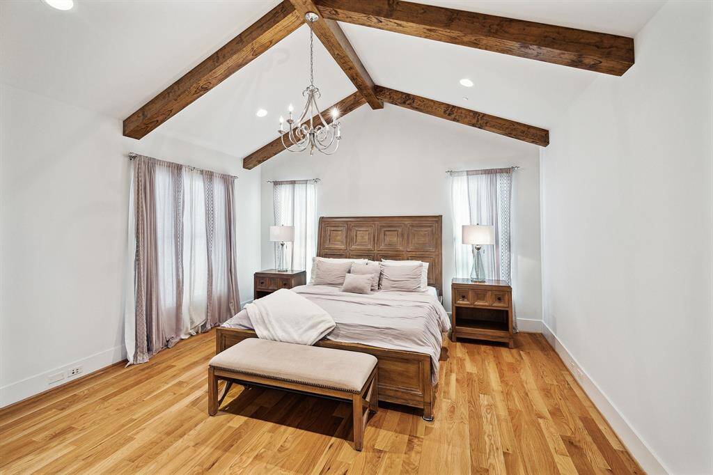 Primary Bedroom with on-suite bath and walk in closet
