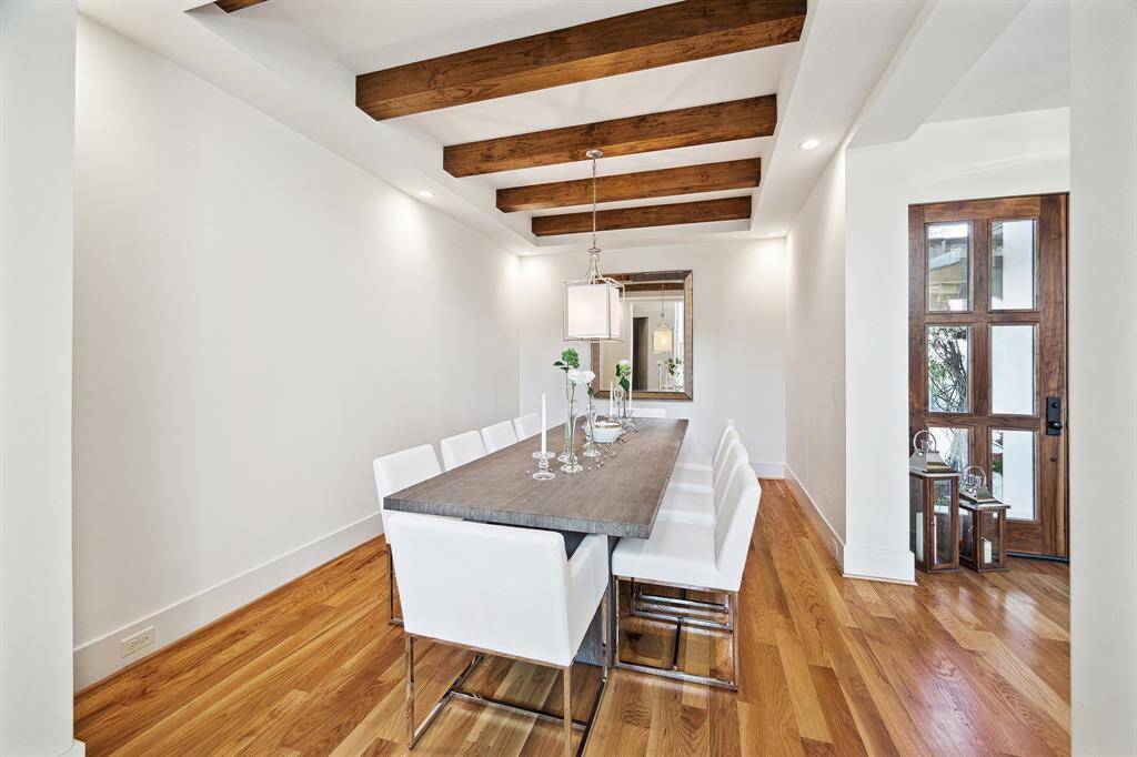 Large dining room