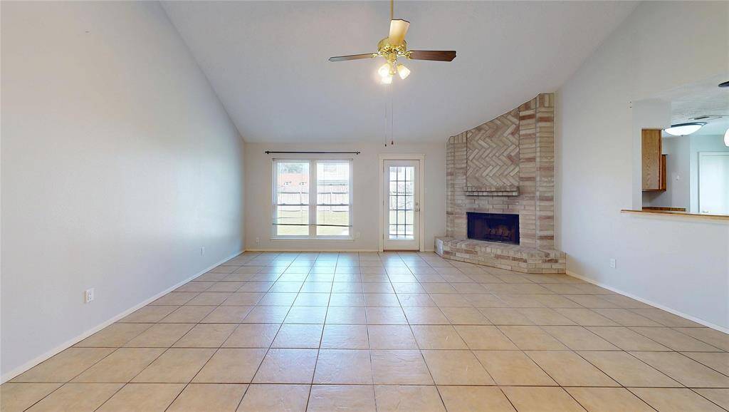 This home has double-paned windows to keep you warm in cold weather and cool in the summer months.