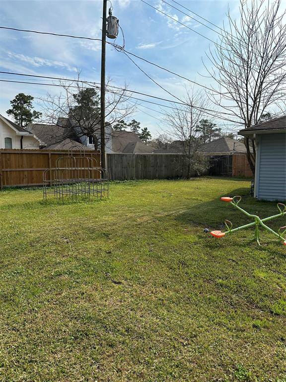 Huge back yard