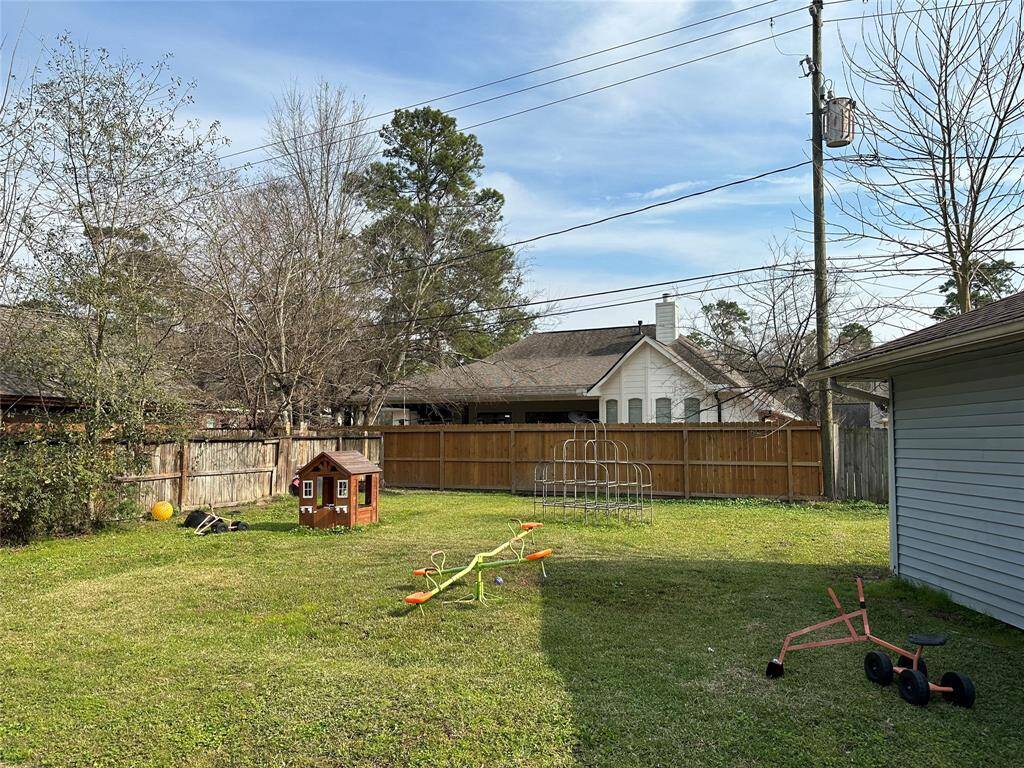 Another view of backyard.