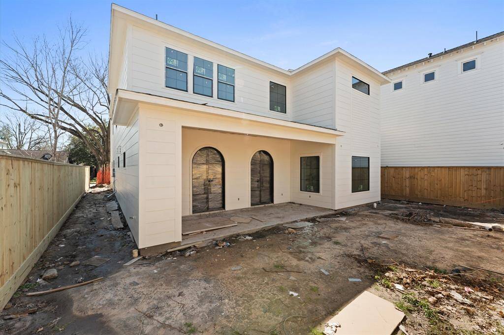 A welcoming 53 ft x 20 ft backyard that is ready for a pool! *Pool not included*