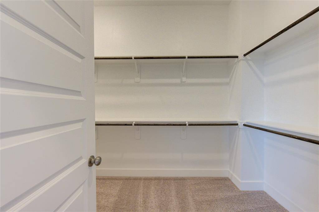 Primary closet.